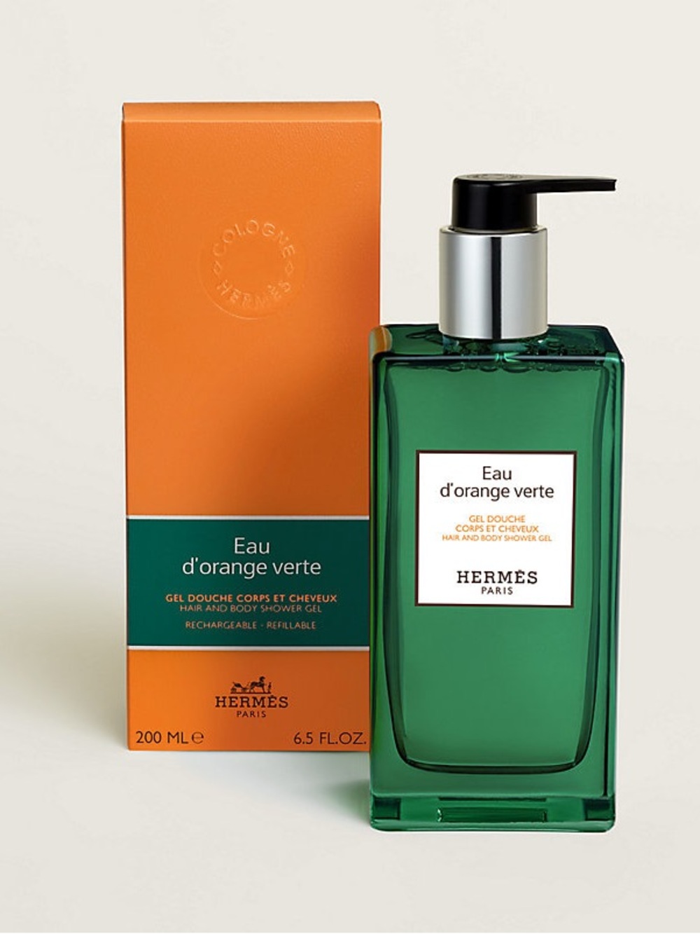 Hermes Eau d'Orange Verte Hair and Body Shower Gel